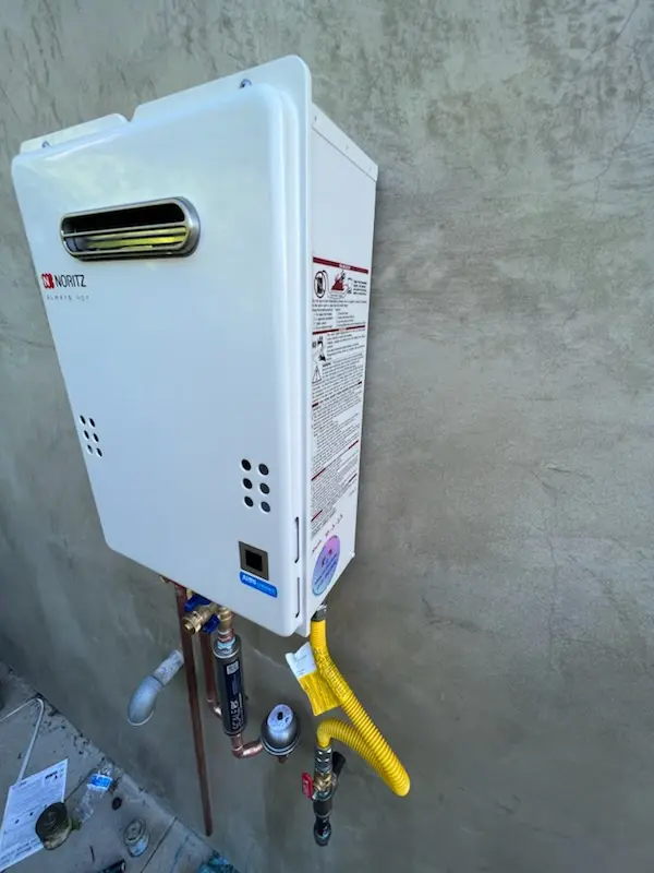 Tankless water heater installation for North Valley homes